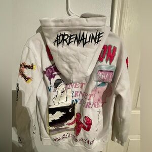 Awesome SUGARHILL ANXIETY Hoodie Size XS